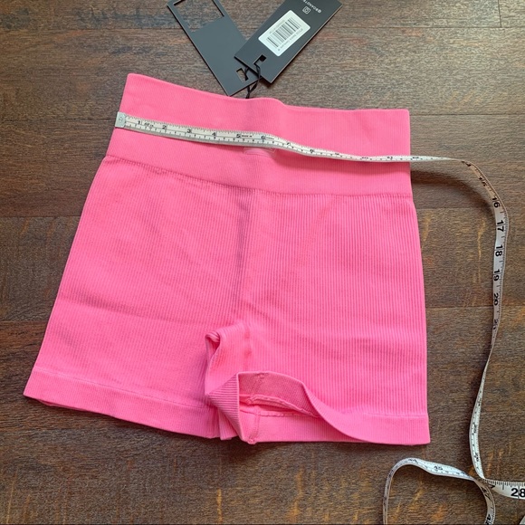 NWT Bo + Tee x Meggan Grubb Intense ribbed bike shorts - Picture 15 of 16